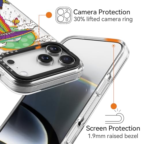 Coque antichoc 2m pour iPhone 17 Pro Max transparente et compatible MagSafe - 4