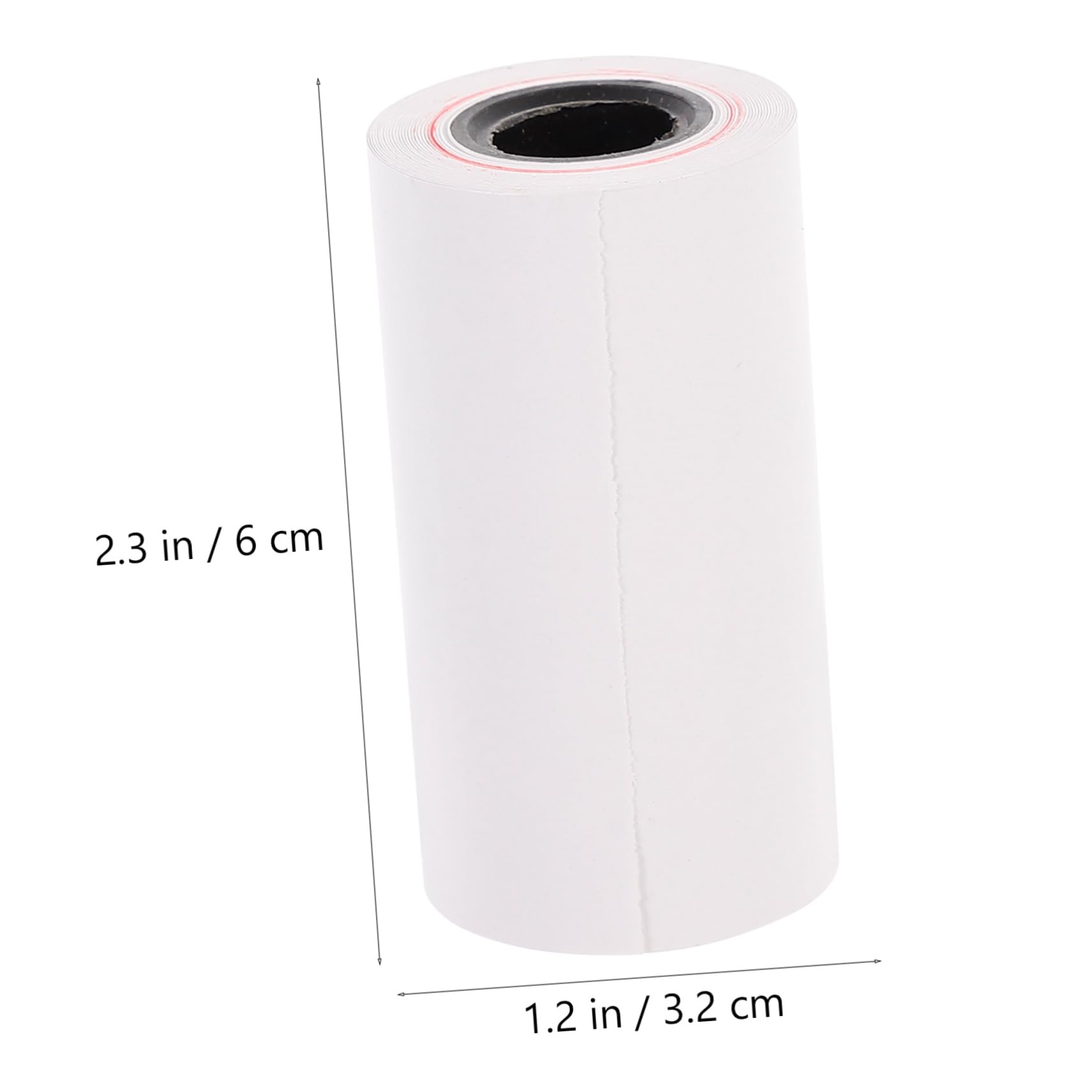 EXAOMBLE 10 Rolls Rolls Thermal Printer Paper for View Tester and Use Smooth Thermal Paper for Printing for Home Office School