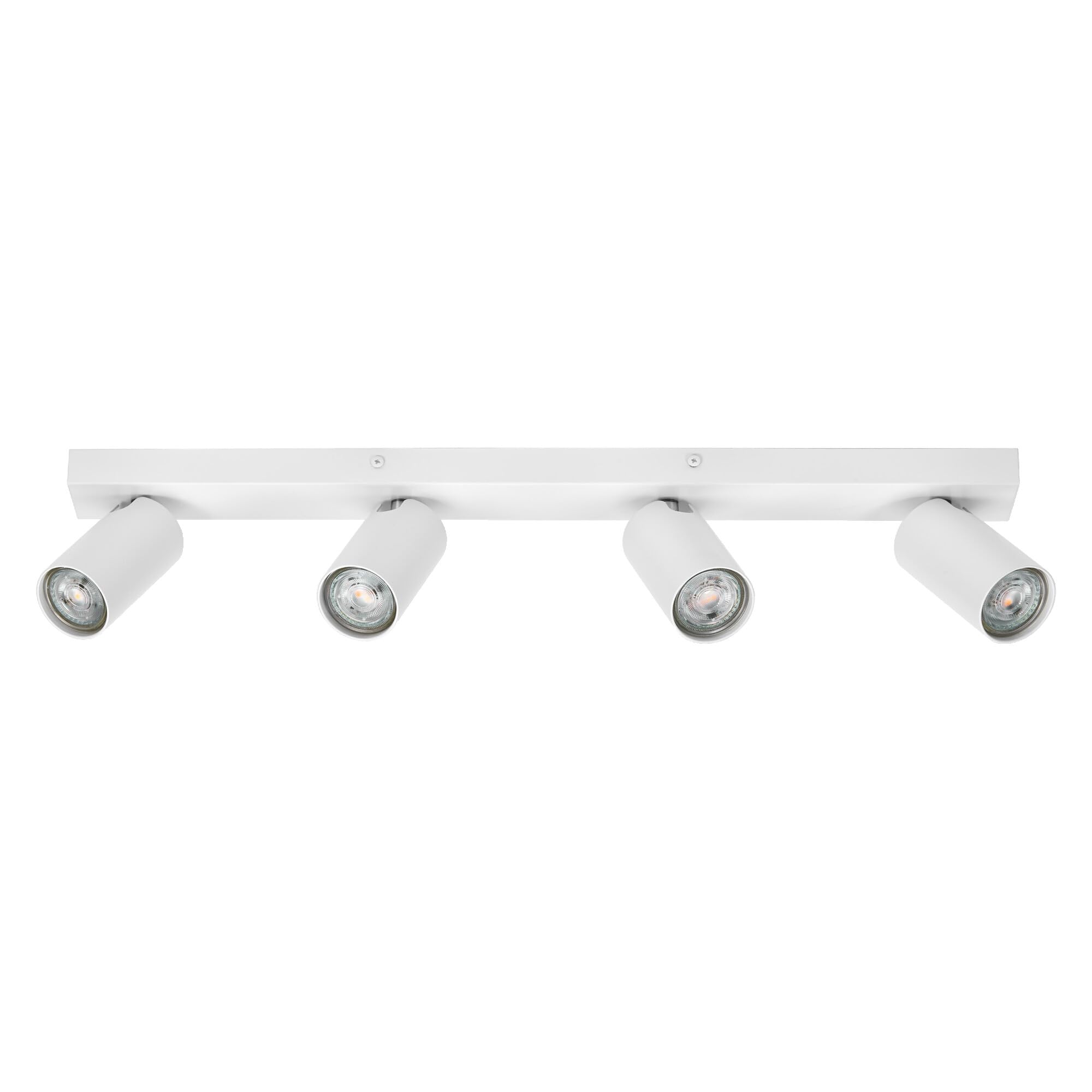 LEDVANCE LED SPOT OCTAGON 4 x 3,4W, GU10, 920lm, weiß, 2.700K Farbtemperatur, warmweiße Lichtfarbe, zeitloses Design, austauschbare LED-Lampe, ideal für Innenräume, CRI 90, verstellbare Köpfe