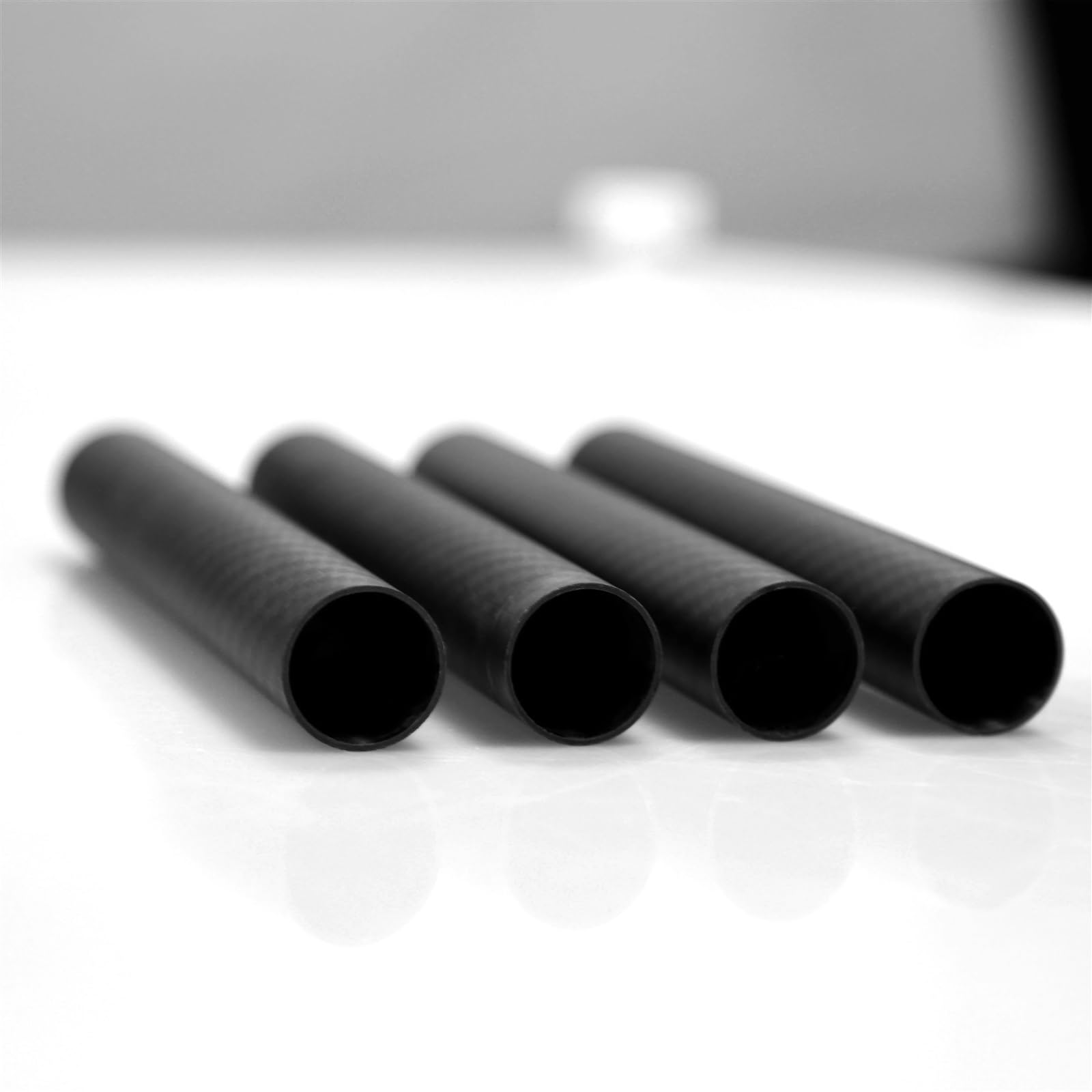 2pcs Carbon Fiber Tube 25x23.5x160MM Carbon Fiber Square Tube