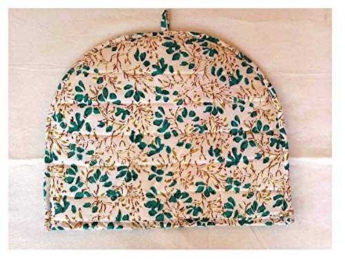 Marusthali Handmade Indian Print Cotton Tea Cosy Tea Cozy teapot Kettle Cover Teapot Cover Traditional Tea Quilt Tea Cozies