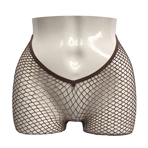 Image of V-Cut Skintone Gold Glitter Fishnet Stockings | VCUT Carnival Tights for Black and Brown Skin Women