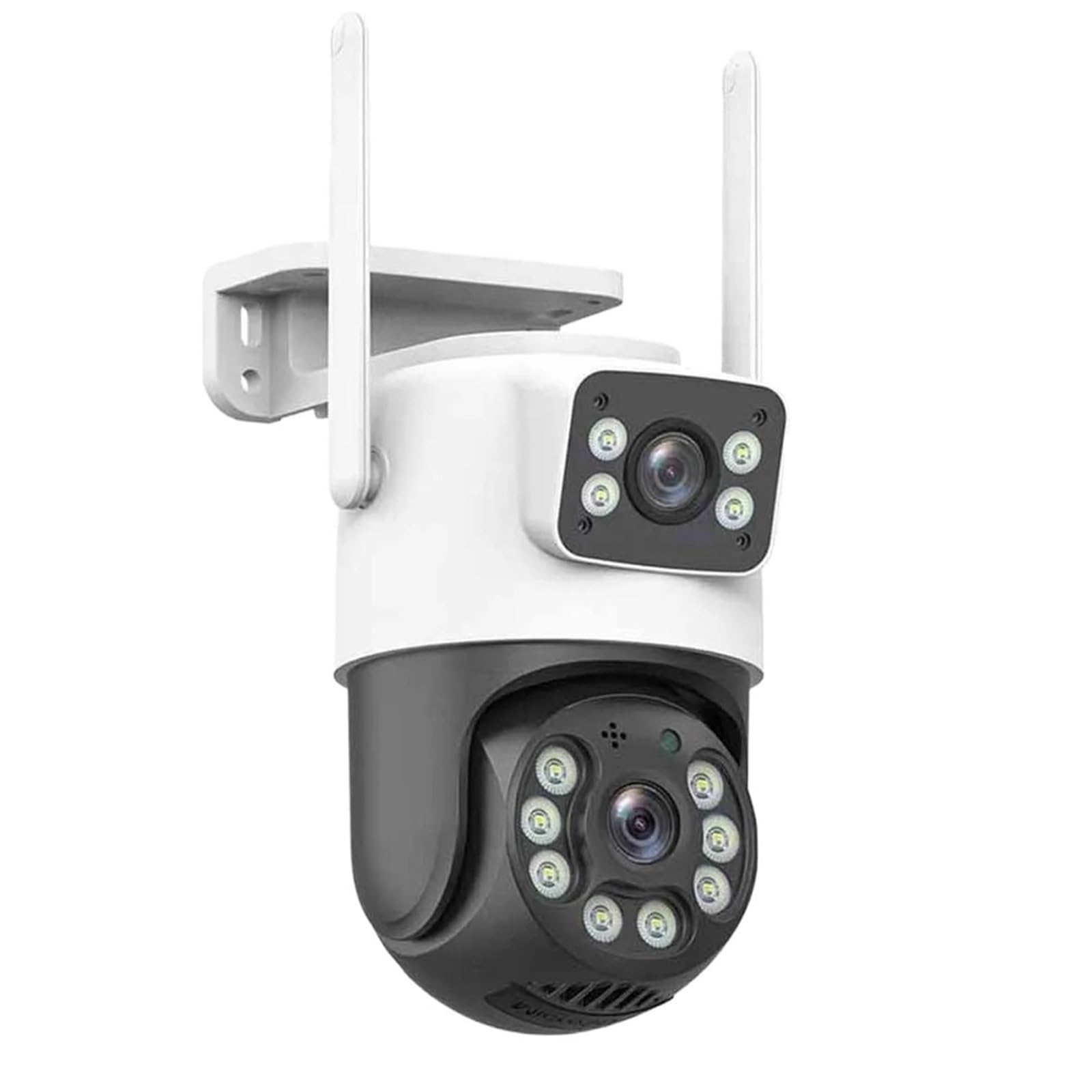 JVDDI 6MP Dual Lens Dual Screen Wifi PTZ Camera IP Camera Outdoor HD AI Auto Tracking CCTV Audio Video Surveillance P2P(ADD 128G)