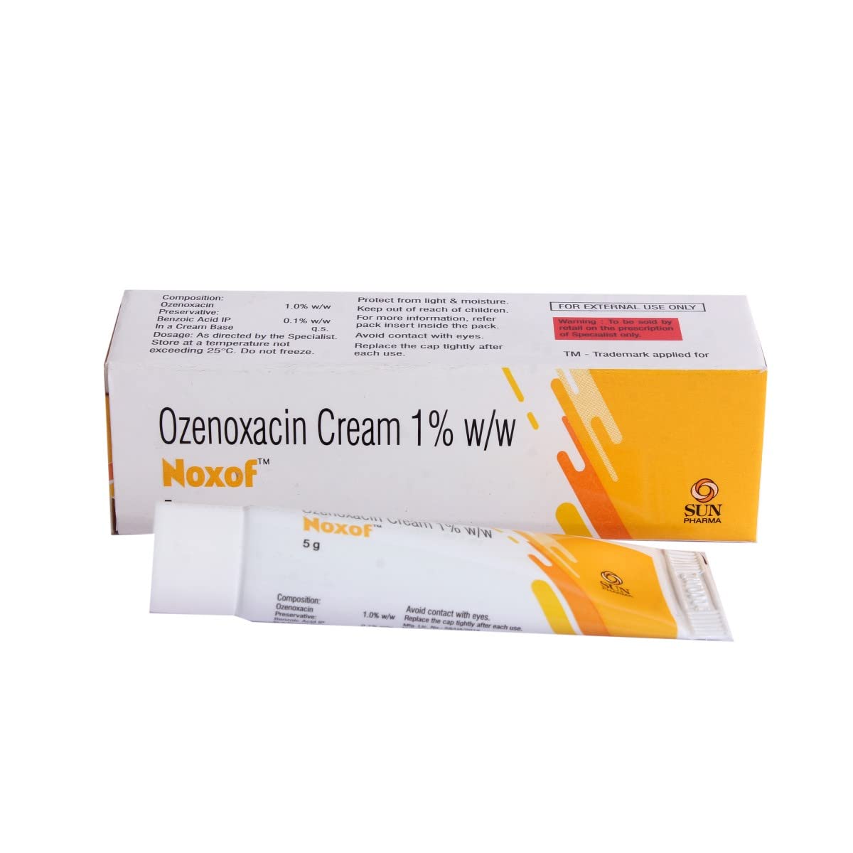 NOXOF 1% - Tube of 5g Cream