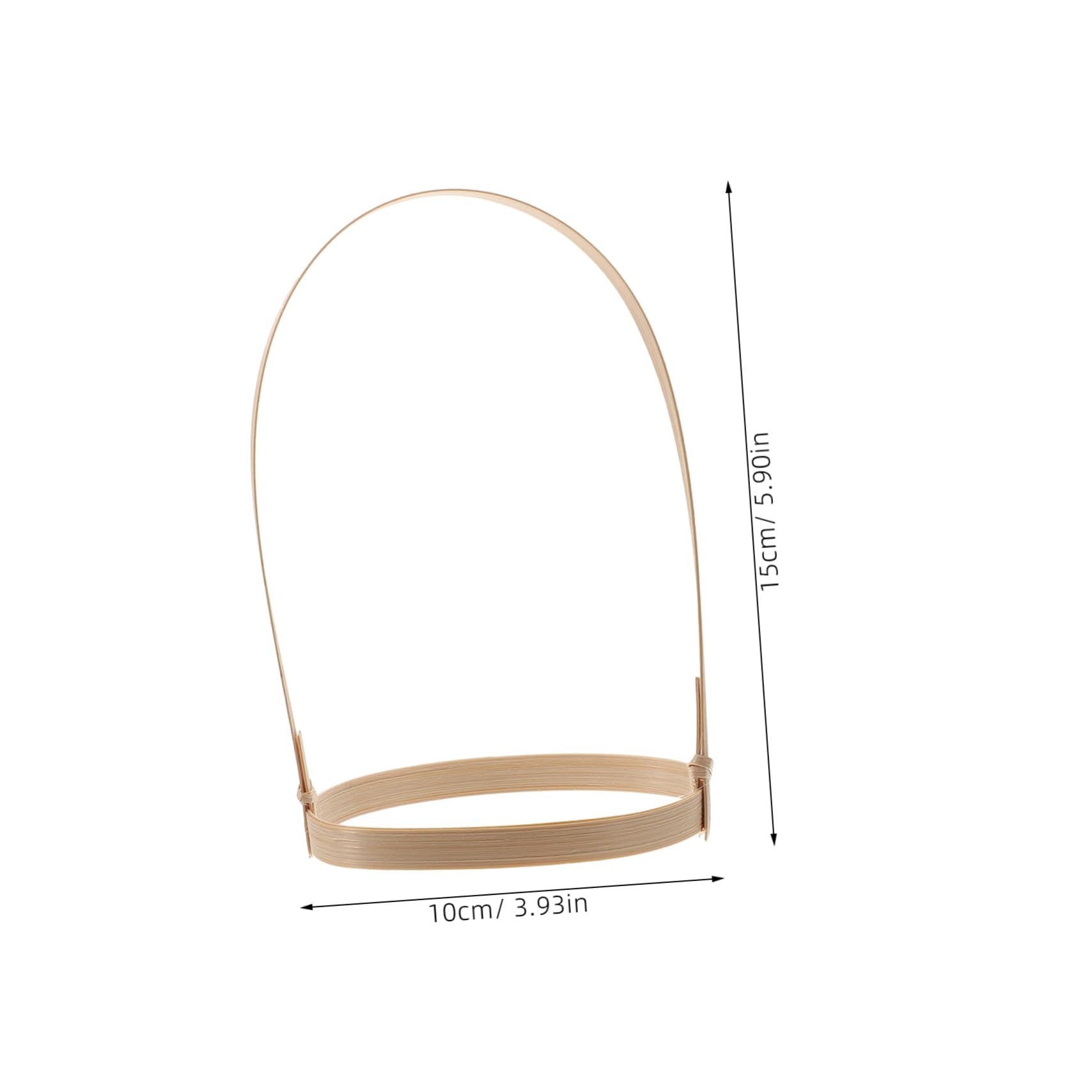 Mikikit 10pcs Bamboo Tea Carrier Milk Tea Drink Carrier Coffee Cup Holder Takeout Cup Tray Easy to Carry Milk Takeout Accessory