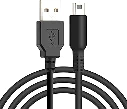 3DS USB Charger Cable, Power Charging Cord Compatible with Nintendo New 3DS XL/New 3DS/ 3DS XL/ 3DS/ New 2DS XL/New 2DS/ 2DS XL/ 2DS/ DSi/DSi XL, Black