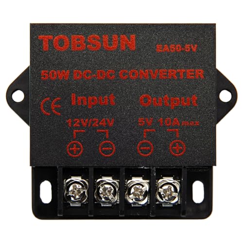 Convertisseur DC 5V 10A alimentation régulée abaisseuse transformateur de tension