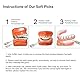 Einweg Interdental Brushes, 80 Stück Interdentalbürsten Extra Soft Für eine besonders sanfte & effiziente Reinigung der Zahnreinigung Zahnzwischenräume Mundpflege Tool