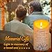HN HAIINAA Flameless Memorial Candle, Real Wax LED Light with Remote Sympathy Bereavement Gifts for Loss of Loved One Sympathy Candles for Loss of Mother Father Mom Dad Son Remembrance Gifts (4