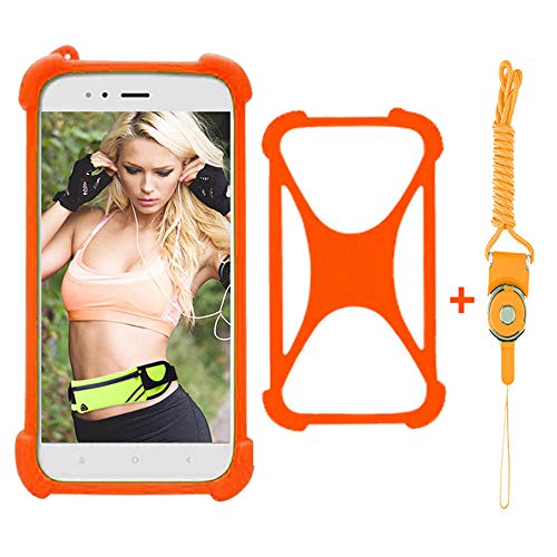 Universal Cell Phone Soft Silicone Case for NUU Mobile A6L A5L A4L X6