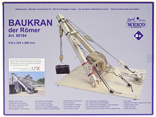 Weico 80184 - Holzbausatz, Antiker Baukran der Römer Cover