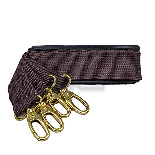 Paititi Capa rígida para violino PTVNQF28 4/4, tamanho completo, profissional, formato oblongo, leve