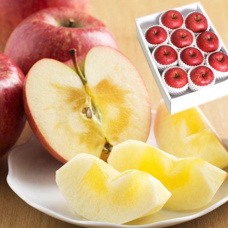 山形県産サンふじりんご 秀品3kg(9～11玉) (3ｋｇ)