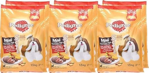Pedigree Beef, Lamb and Vegetables Small Dog Food- 1.5kg