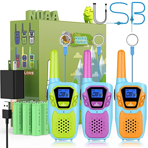 Walkie Talkies Kids Walkie Talkies 3 Pack Walkie Talkies for Adults