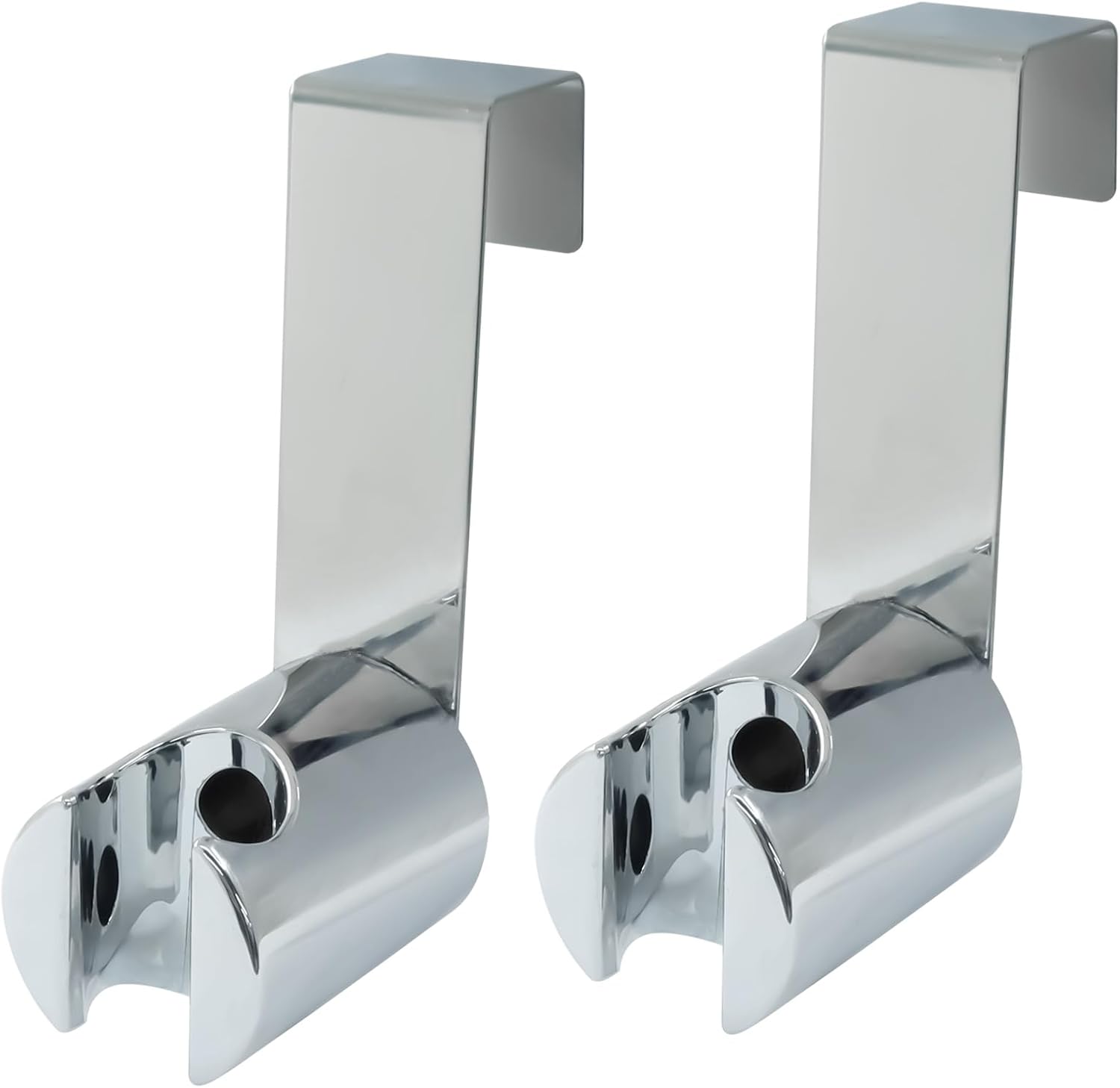 Hordion 2PCS Bidet Sprayer Holder Hook Hanger, Bidet Attachment Hanging Bracket for Handheld Shower Wand Toilet Bidet Sprayer