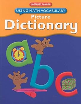Paperback Harcourt Math Dictionaries Ages 5- 8 Using Math Vocabulary Dictionary Book