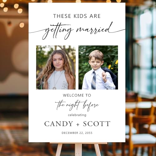 Minimalist Photo Rehearsal Sign