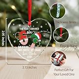 Custom Teacher 6 7 Christmas Ornament, The Year I Survived 67 Glass Ornament 2026, Elementary Teacher Six Seven Ornaments, Personalized Six Seven Christmas Tree Decor, Keepsake Gift from Students
