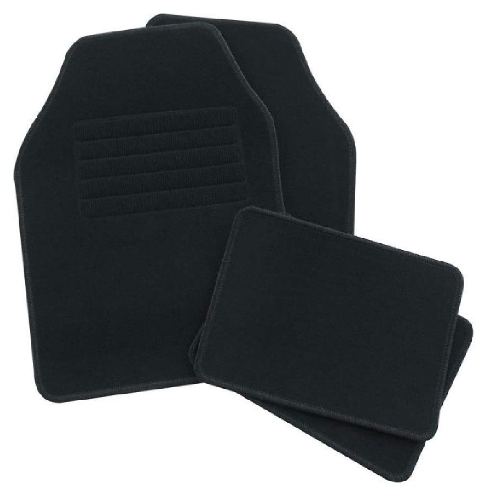 Alfombrillas Petex Florida 3 antideslizantes de polipropileno negro resistente para coche 2