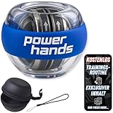 Power Hands Gyro Ball – Hand-Gyroskop zur Stärkung, Rehabilitation und Erholung von Hand, Handgelenk und Unterarm beim Training