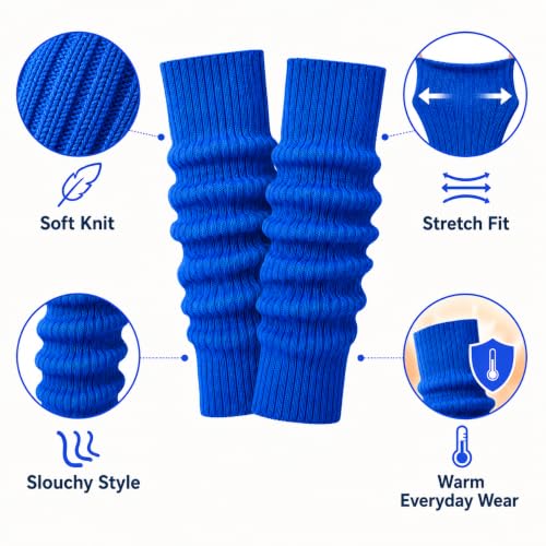 Image of 2 Pcs Leg Warmers Y2k, Leg Warmers, Y2k Accessories, Cute Kawaii Cream Legwarmers for Women Winter
