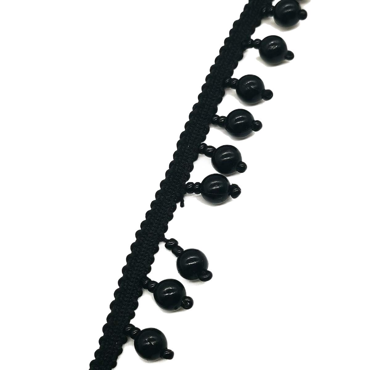 1 Yard Perlenbesatz mit Fransen