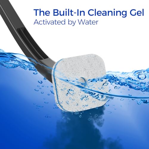 36% Off EZKEY Disposable Toilet Brush Set with 14 Refills - Image 4