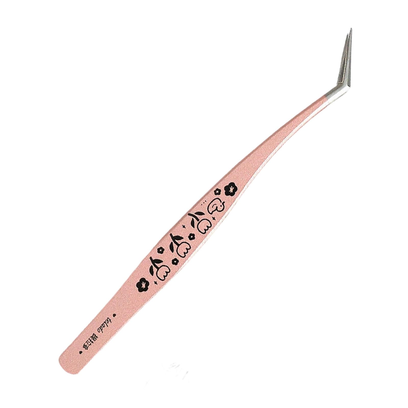 Kalttoy A Scrapbooking Tweezers With Bent Tip 13Cm Stainless Steel Tweezers For Sticker Placement Journaling Decoration Rustproof Steel Scrapbook