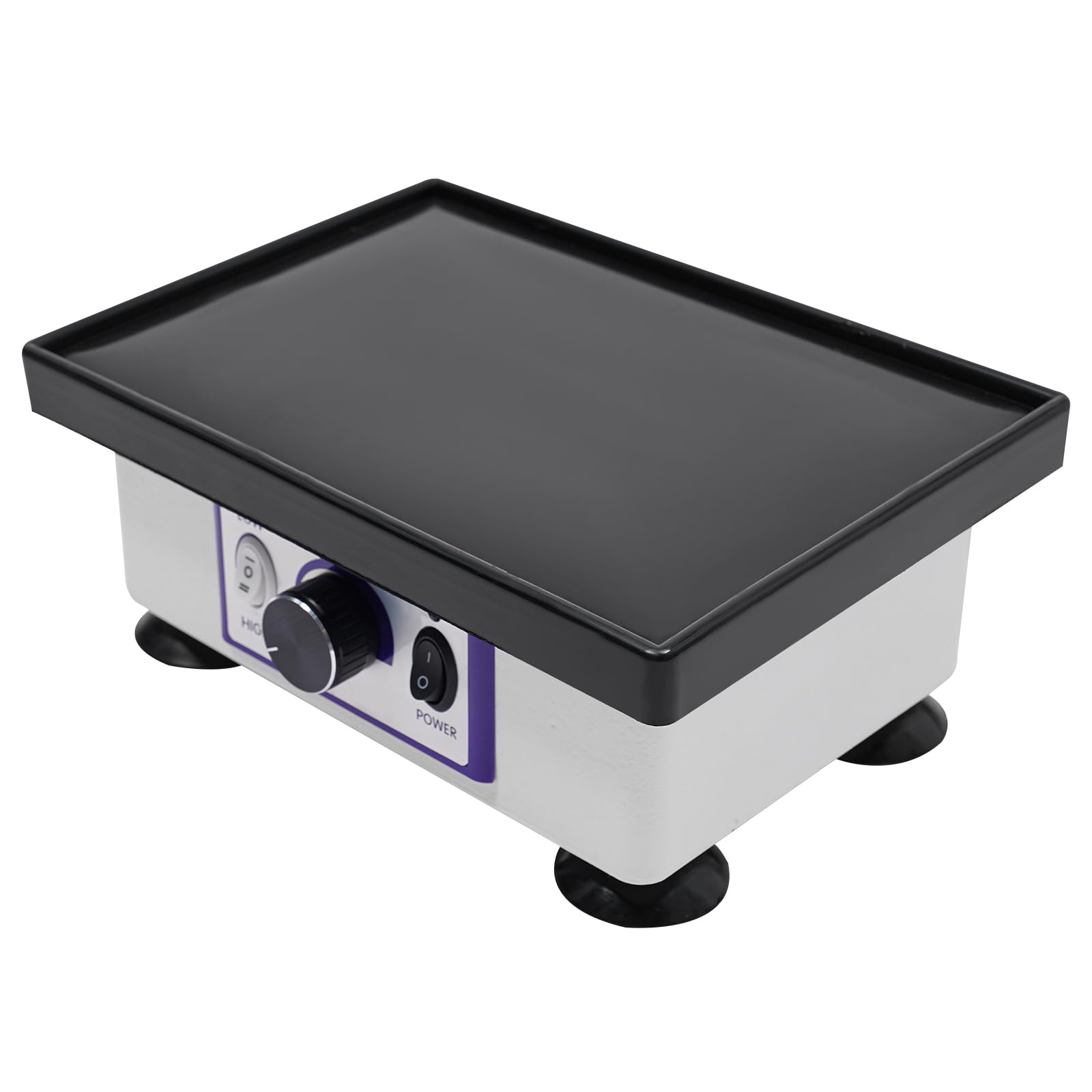 Dental Oszillator, 150W Quadratischer Dentalvibrator, Gipsvibrator Motor aus Reinem Kupfer Laborgeräte Vibrator Stufenlose Drehzahlregelung Vibrating