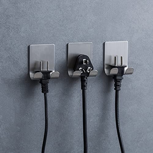 Amacoam Rasierhalter Dusche Ohne Bohren Rasiererhalter Wand Kleben Rasier Halterung Herren Wandmontage Selbstklebend Ohne Bohren Dusche Haken FüR Rasierer, Handtuch, KüChen Und Badezimmer (4pc) - Image 6