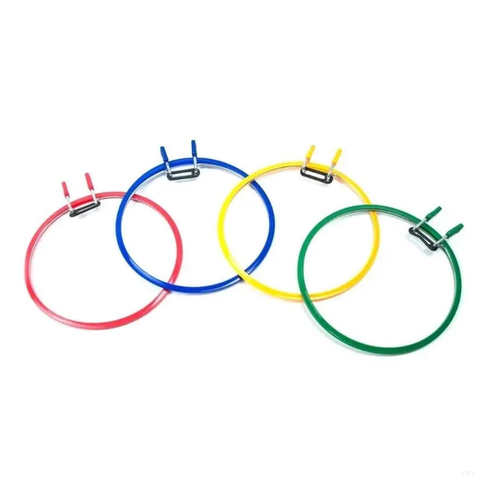 MRKU Soporte para Bastidor de Bordado DIY, Kit de Costura para Punto de Cruz, Mini Juego Ajustable con Clip de Resorte para exhibición.
