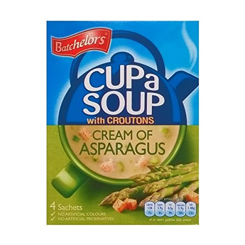 Batchelors Cup a soup Cream of Asparagus with Croutons 3 x 117gm