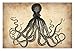 Vintage Octopus Poster by NaxArt 19 x 13in