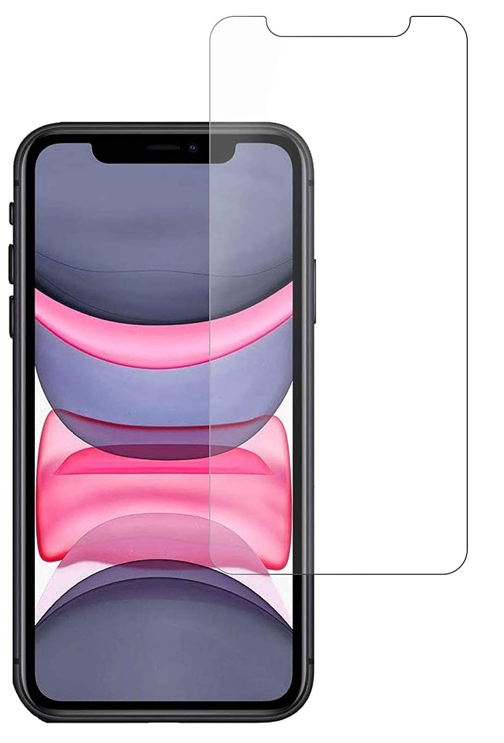 JGD PRODUCTS Case Friendly 2.5D Edge Tempered Glass for Iphone XR, Iphone 11 with Full Screen Coverage (Except Edges) and easy installation kit (B0BTYCYS67) Amazon Price History, Amazon Price Tracker