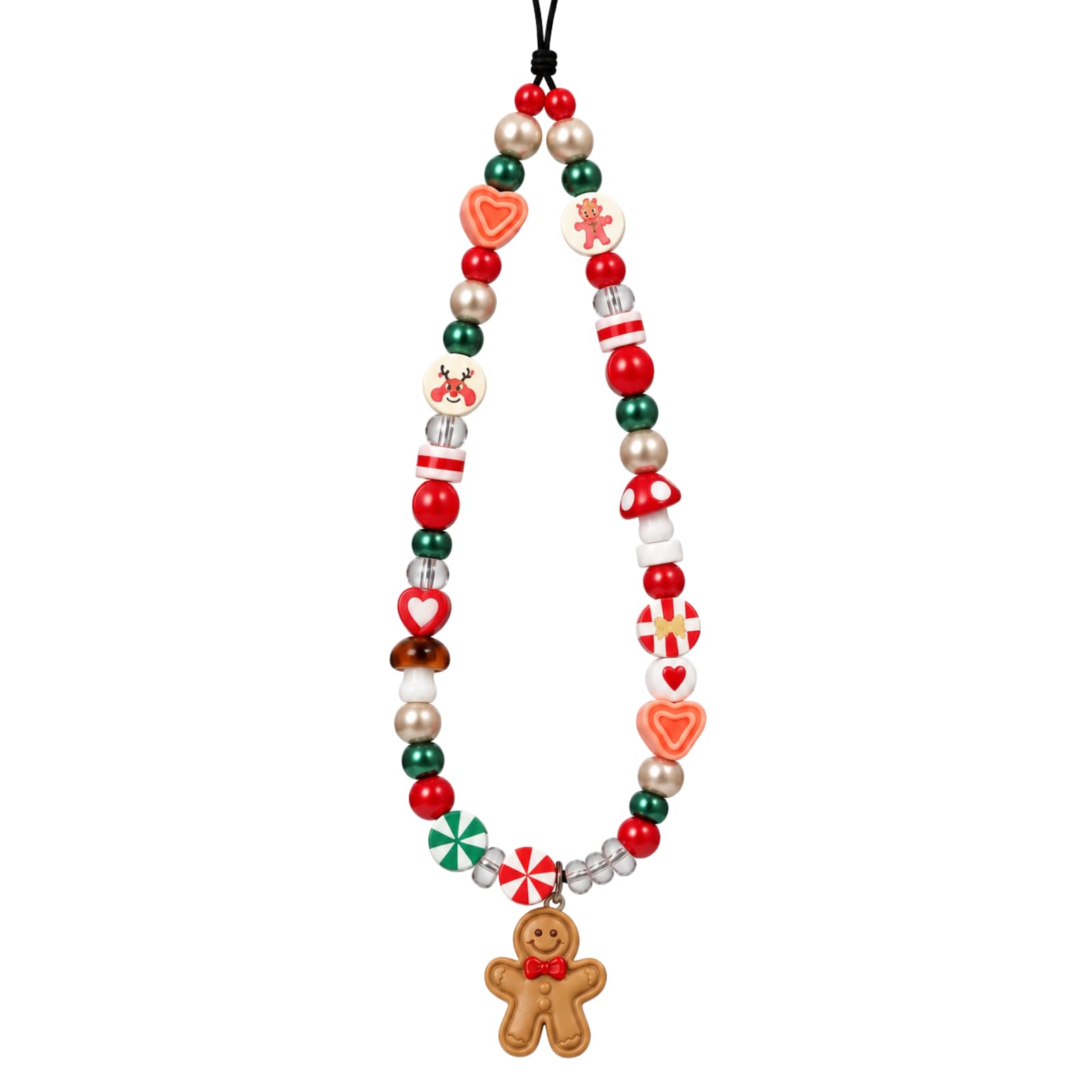 Beaded Camera Wrist Strap Cute Digital Camera Charm Lanyard Phone Charms Strap Beaded Camera Chain for Phone