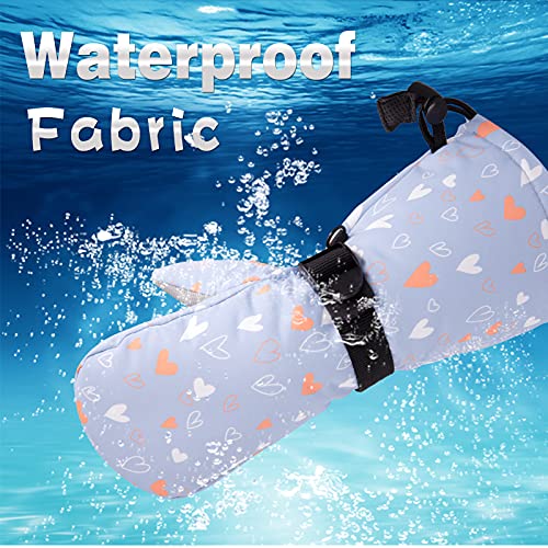Image of BAVST Winter Kids Waterproof Gloves for Boys Girls Snow Ski Toddler Baby Mittens Outdoor for Infant Teens 1-5T