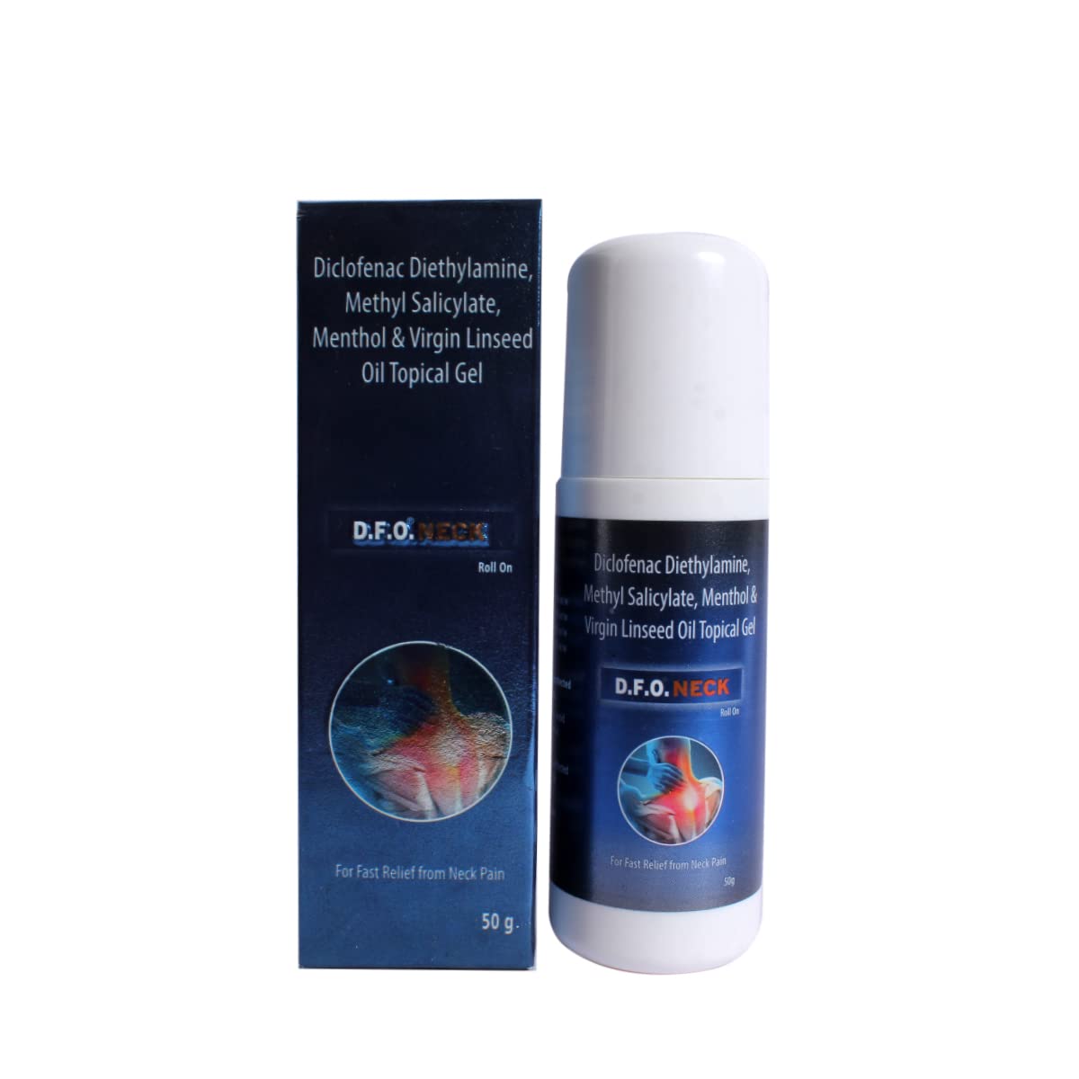D.F.O. Neck Roll On - Tube of 50g Topical Gel (B0BNBZW1NL) Amazon Price History, Amazon Price Tracker