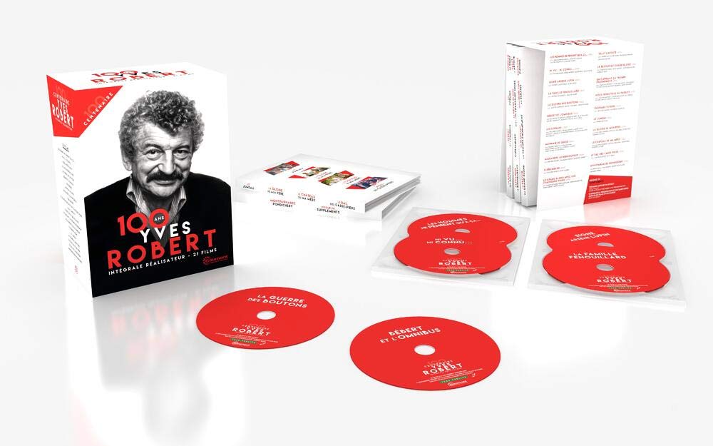 Coffret Centenaire Yves Robert-Intégrale Réalisateur Numérotée-21 + 1 DVD Bonus [Édition Collector Limitée et Numérotée]