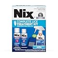 Nix Complete Lice Treatment Kit, Lice Treatment for Hair, Lice Spray for Home, Lice Comb