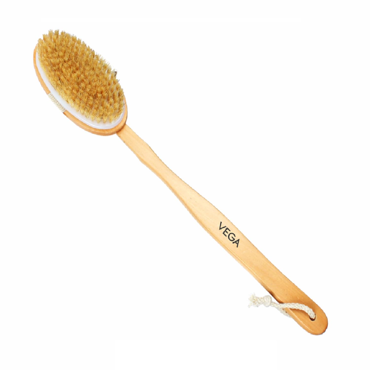 VEGA Detachable Wooden Bristle Bath Brush with Long Handle Easy Massaging-picture-31
