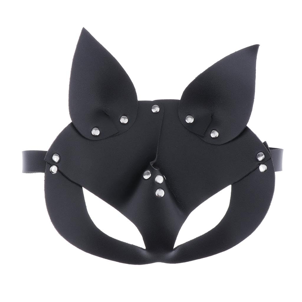 Face Mask Rabbit Cat Studded Masquerade Costumes Stud Rivet Lowrie | Clothing, Shoes & Accessories|Costumes, Reenactment, Theater|Accessories|Masks & Eye Masks-image-26