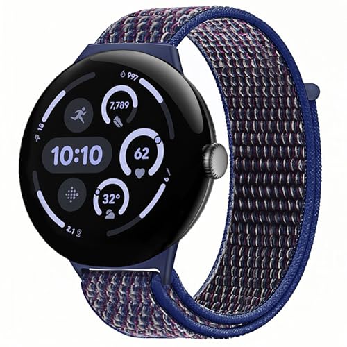 Correa deportiva de nylon para Google Pixel Watch 45mm miniatura 1