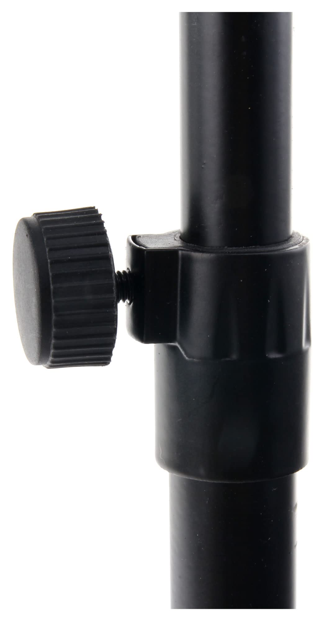Classic Cantabile Notenständer Heavy Set - schwere Ausführung - Aufstellhöhe: 58-122 cm - Notenauflage: 46,5 x 23 cm - inkl. Ablagebox - schwarz