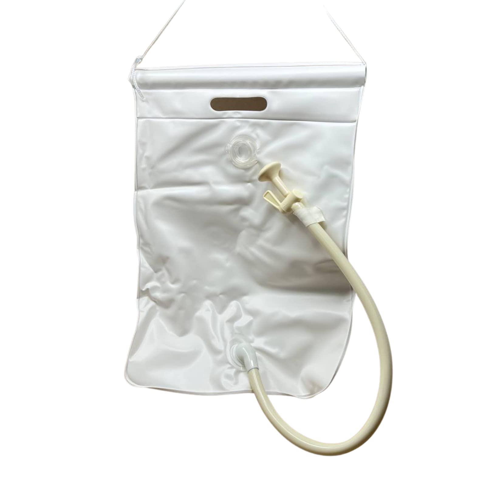 Cura Active Easy Wash Lavatesta Portatile per Anziani e Pazienti Allettati, Kit Lavaggio Capelli a Letto con Vaschetta Gonfiabile 30x40