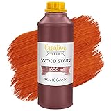 FÓRMULA A BASE DE AGUA - Los ingredientes de la más alta calidad y la fórmula a base de agua del barniz Creative Deco garantizan un trabajo muy agradable y seguro, sin olores desagradables. Por lo tanto, el barniz se puede utilizar tanto en el interior como en el exterior. Ten en cuenta que, debido al uso de componentes acuosos, puede producirse un proceso natural de deposición del pigmento en el fondo del envase. Se recomienda mezclar bien el tinte antes de utilizarlo.