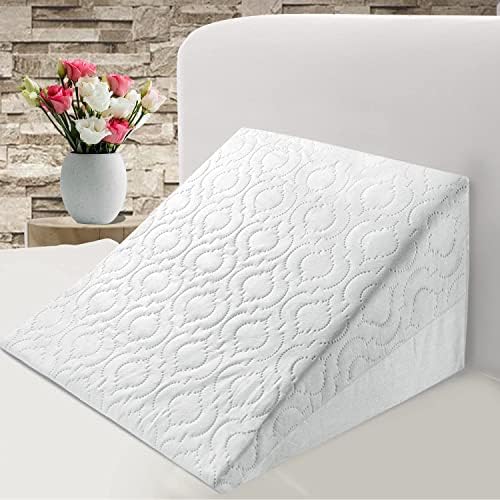 Almineez Memory Foam Therapy Bed Wedge Pillow Back Neck Pain Better Breathing Circulation Washable Cover Included~5060869440817 01c Mp - View #12