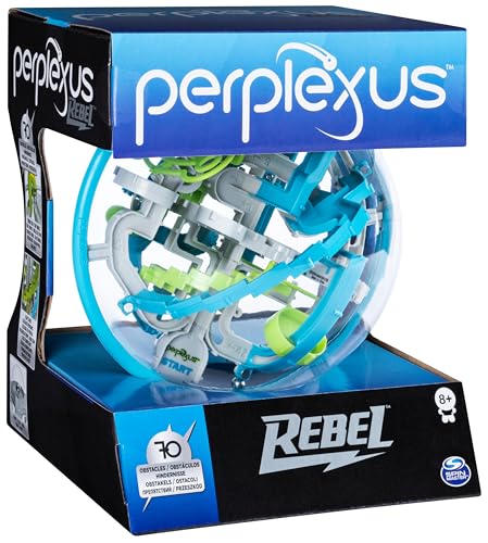 Spin Master Games Perplexus Rebel, 3D-Kugellabyrinth mit 70 Hindernissen - für fingerfertige Perplexus-Fans ab 6 Jahren