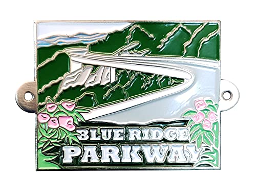 Blue Ridge Parkway - Linn Cove Viaduct - Hiking Stick Medallion