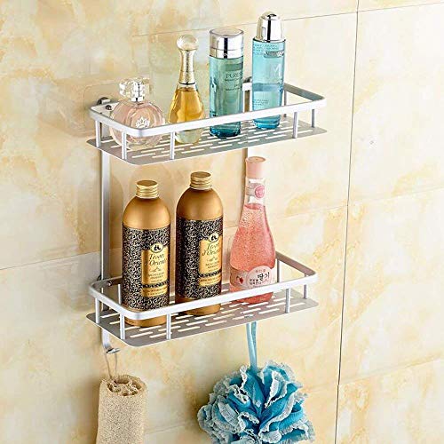 Toallero de baño con estante de succión GZ sin clavos para pared